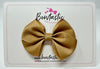 3 Inch Flat Bow - Old Gold