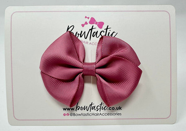 3 Inch Flat Bow - Victorian Rose