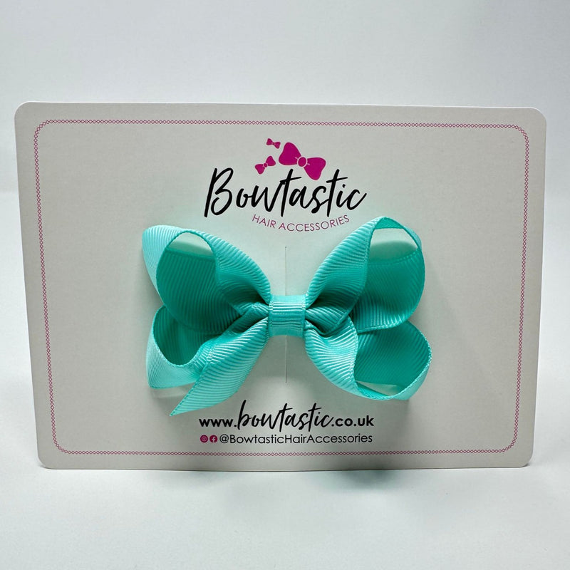 3 Inch Bow - Aqua