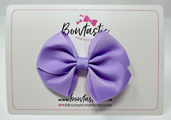 3 Inch Flat Bow - Light Orchid