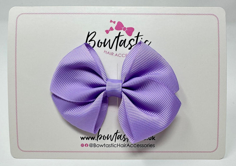 3 Inch Flat Bow - Light Orchid