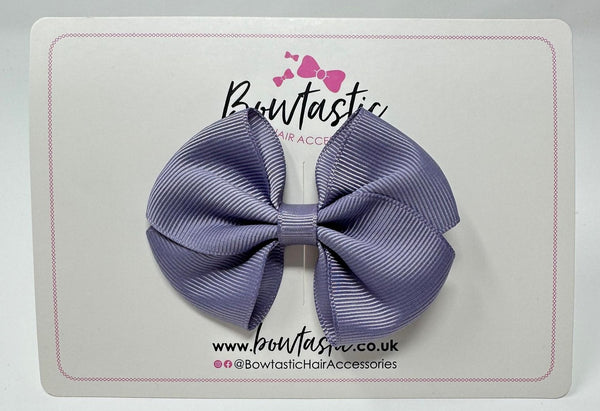3 Inch Flat Bow - Thistle