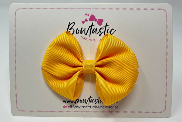 3 Inch Flat Bow - Yellow Gold