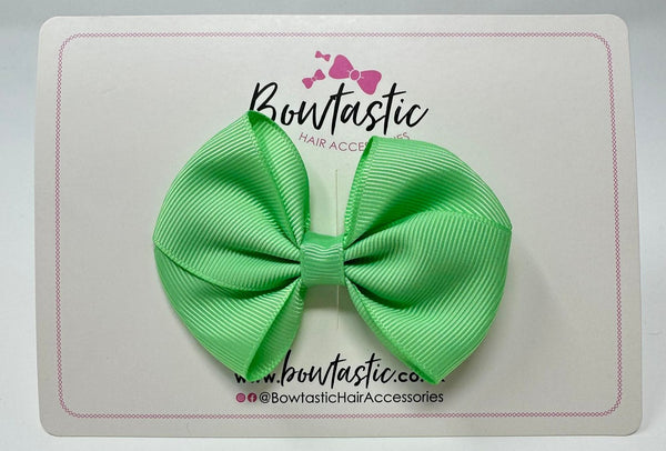 3 Inch Flat Bow - Mint Green