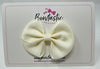 3 Inch Flat Bow - Antique White