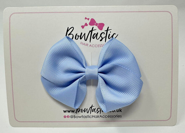 3 Inch Flat Bow - Bluebell