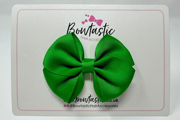 3 Inch Flat Bow - Emerald Green
