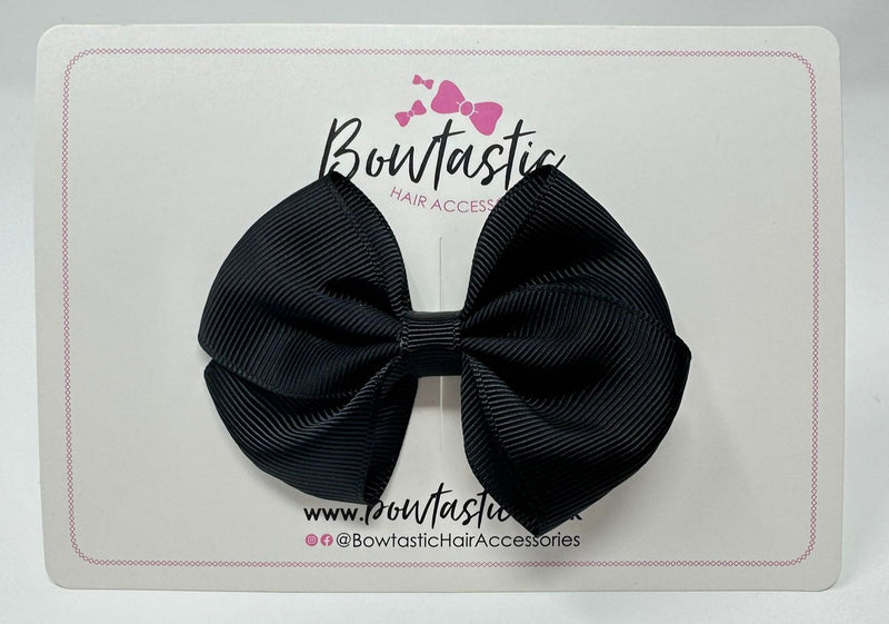 3 Inch Flat Bow - Black