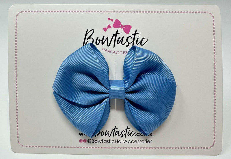 3 Inch Flat Bow - French Blue