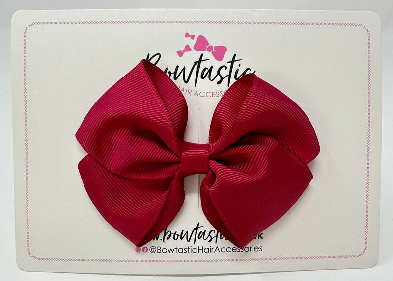 3.5 Inch Flat Bow - Beauty