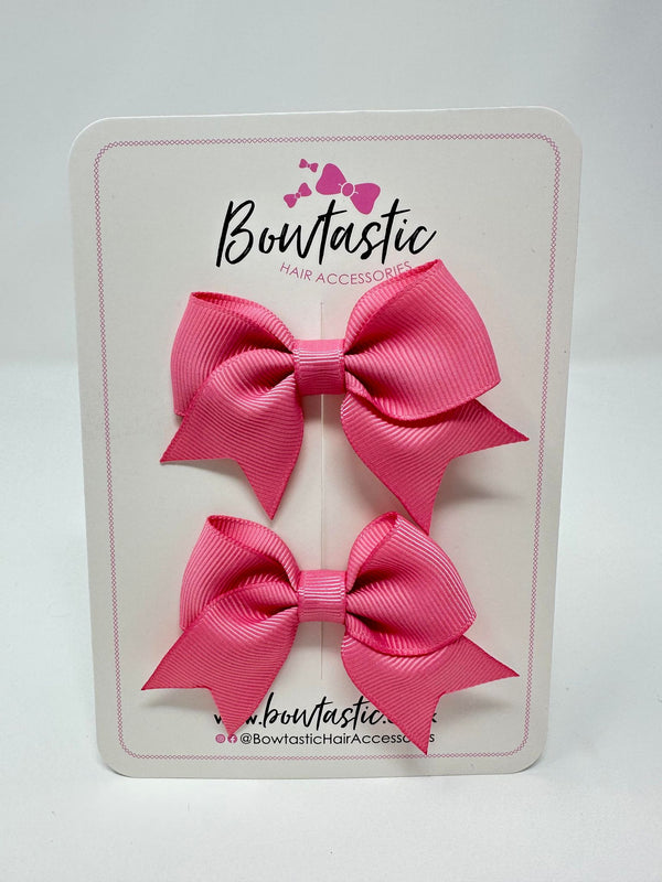 2.5 Inch Tail Bows - Fantasy Rose - 2 Pack