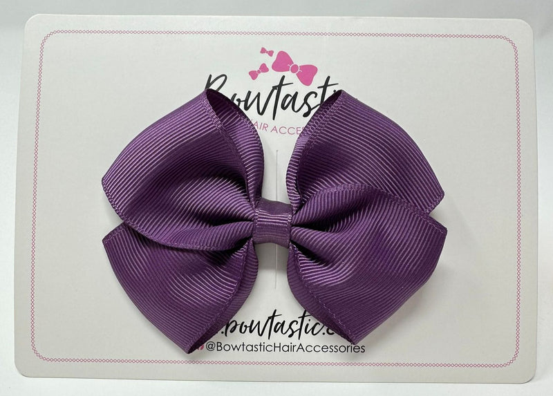 3.5 Inch Flat Bow - Amethyst