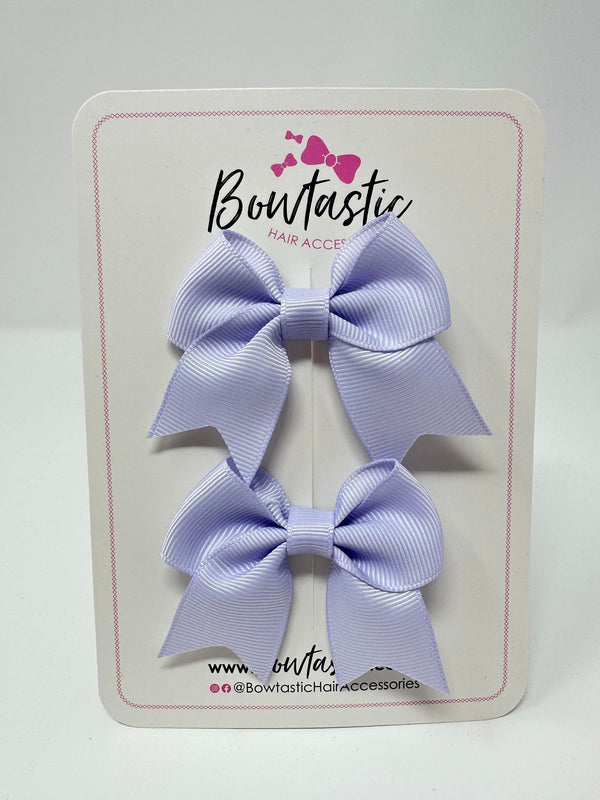 2.5 Inch Tail Bows - Lilac Mist - 2 Pack