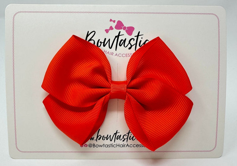 3.5 Inch Flat Bow - Autumn Orange