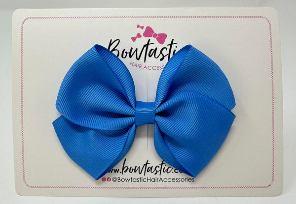 3.5 Inch Flat Bow - Capri Blue