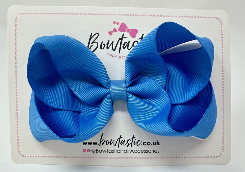 4.5 Inch Bow - Capri Blue