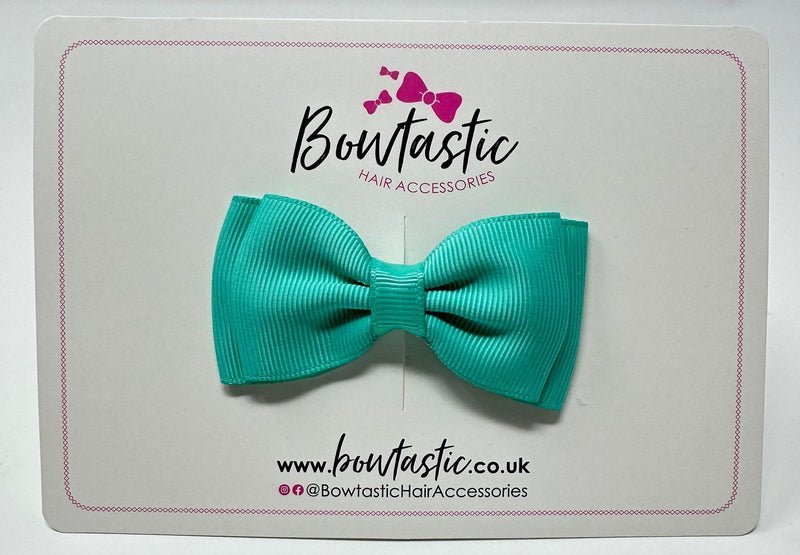 3 Inch Flat Double Bow - Tropic