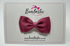 3 Inch Flat Double Bow - Victorian Rose