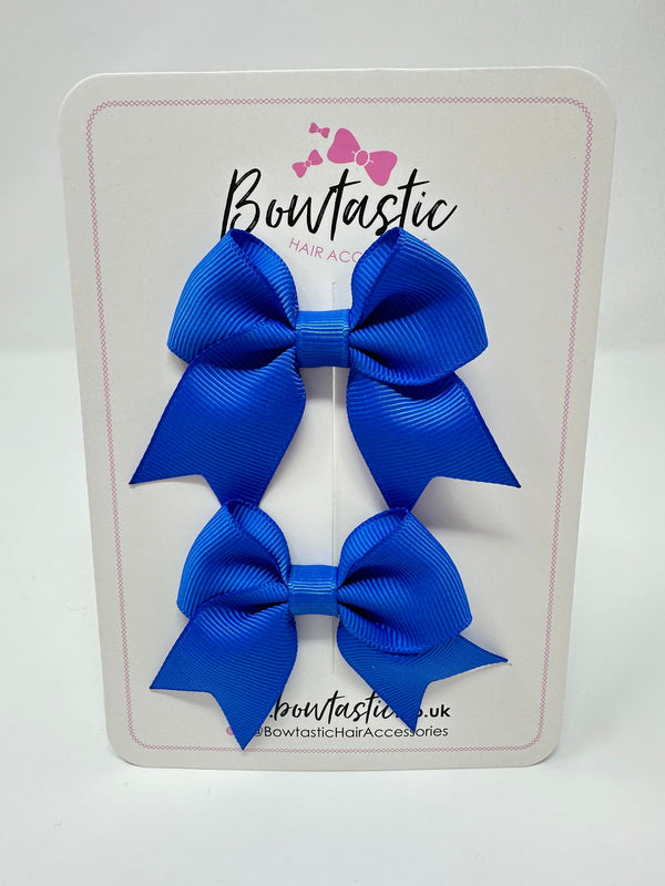 2.5 Inch Tail Bows - Royal Blue - 2 Pack
