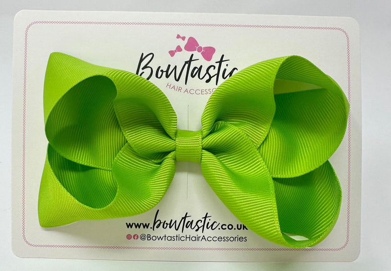 4.5 Inch Bow - Apple Green