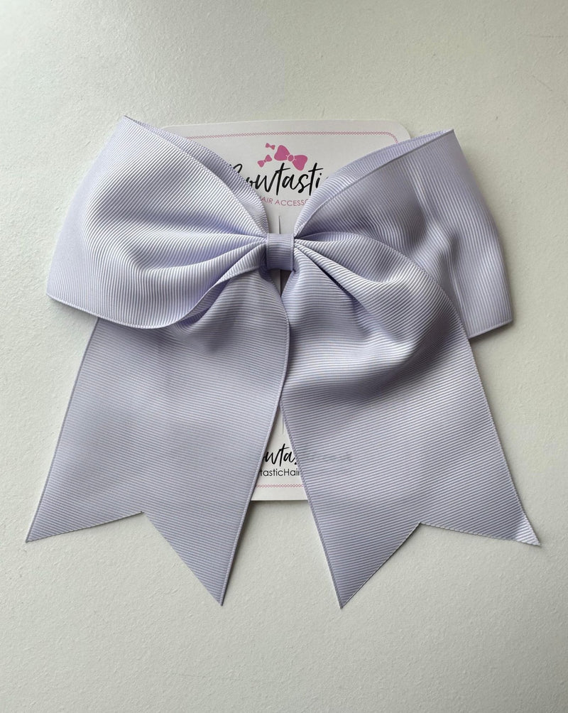 7 Inch Cheer Bow - Lilac Mist