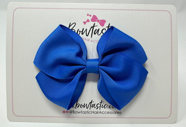 3.5 Inch Flat Bow - Royal Blue