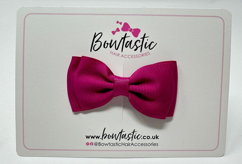 3 Inch Flat Double Bow - Beauty