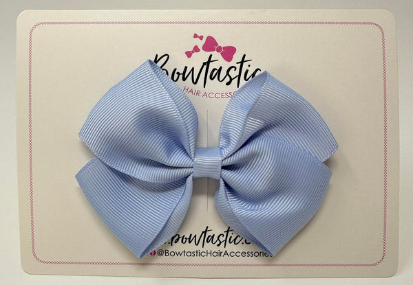 3.5 Inch Flat Bow - Bluebell