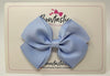 3.5 Inch Flat Bow - Bluebell