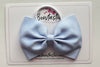 4.5 Inch Tuxedo Bow Bobble - Bluebell