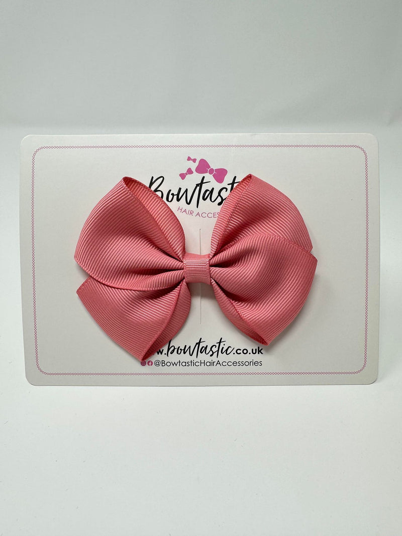 3.5 Inch Flat Bow - Peony