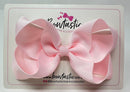 4.5 Inch Bow - Powder Pink