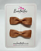 2.75 Inch Flat Bow - Natural - 2 Pack