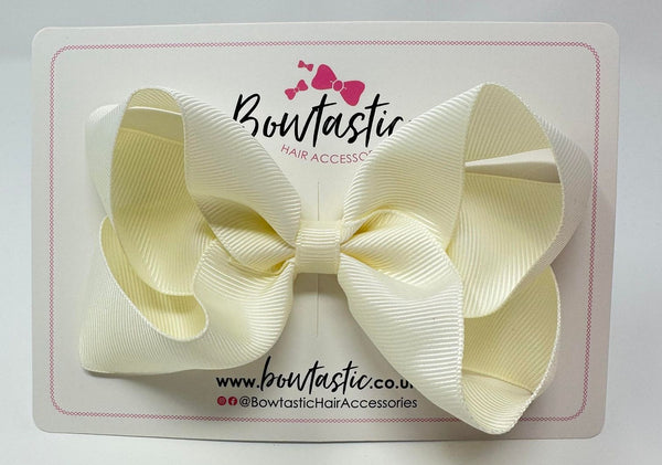 4.5 Inch Bow - Antique White