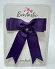 3.5 Inch Tail Bow - Plum