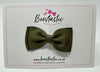 3 Inch Flat Double Bow - Deep Sage