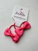 1.75 Inch Bow Thin Elastic - Coral Rose - 2 Pack
