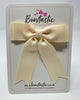 3.5 Inch Tail Bow - Cream