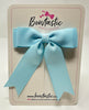 3.5 Inch Tail Bow - Light Blue