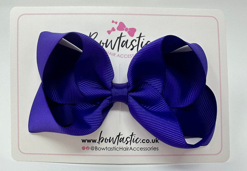 4.5 Inch Bow - Regal Purple