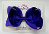 4.5 Inch Bow - Regal Purple