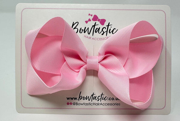 4.5 Inch Bow - Pearl Pink