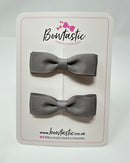 2.75 Inch Flat Bow - Silver - 2 Pack