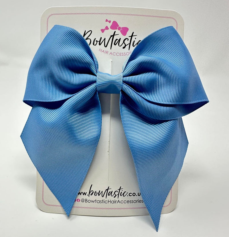 5 Inch Cheer Bow - French Blue