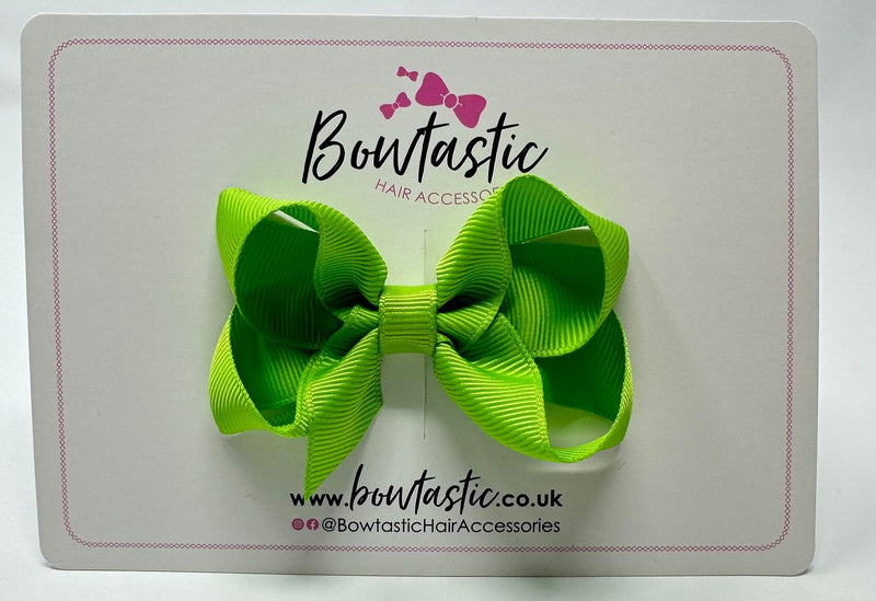 3 Inch Bow - Apple Green