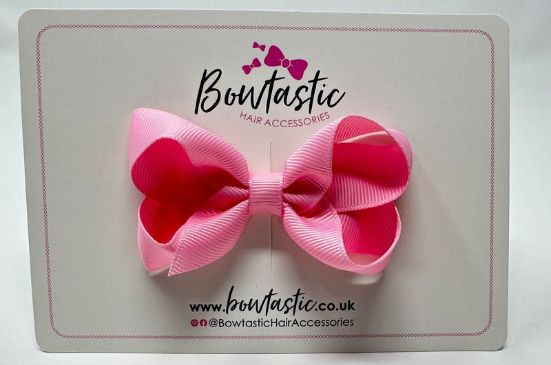 3 Inch Bow - Rose Pink