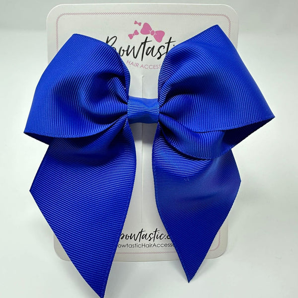 5 Inch Cheer Bow - Cobalt