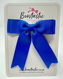 3.5 Inch Tail Bow Thin Elastic - Royal Blue