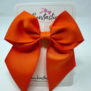5 Inch Cheer Bow - Russet Orange