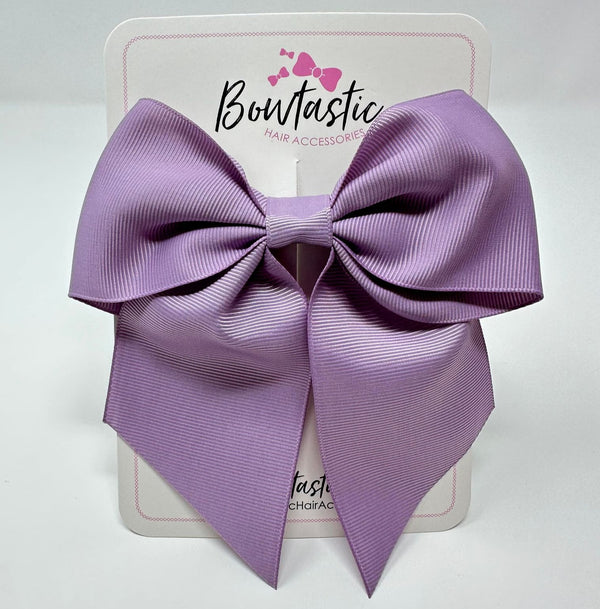 5 Inch Cheer Bow - Thistle